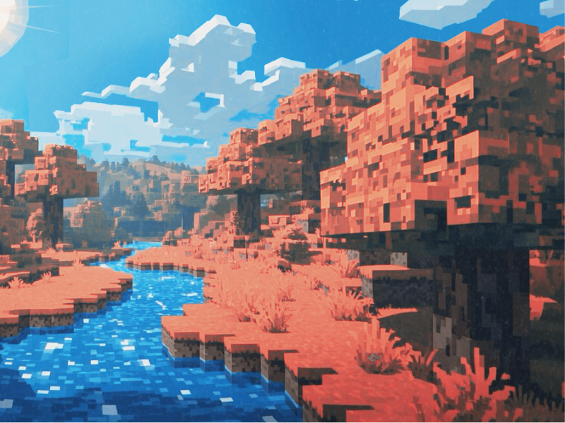 Minecraft world preview